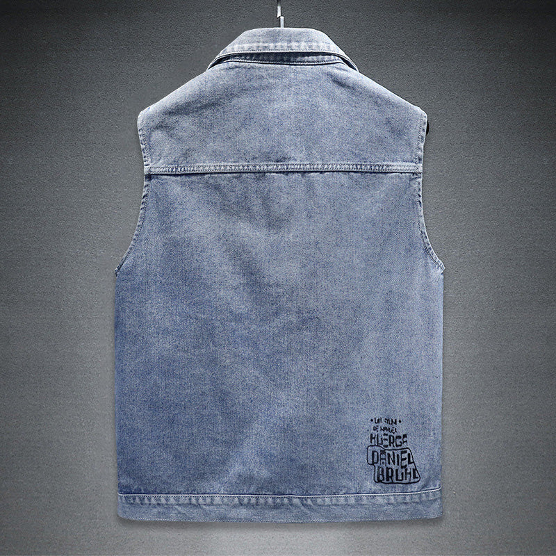 Jack Washington Casual Denim Vest