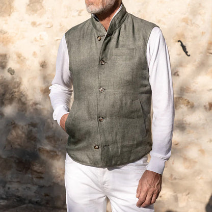 Jack Washington Classic Linen Vest