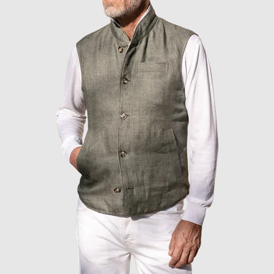 Jack Washington Classic Linen Vest