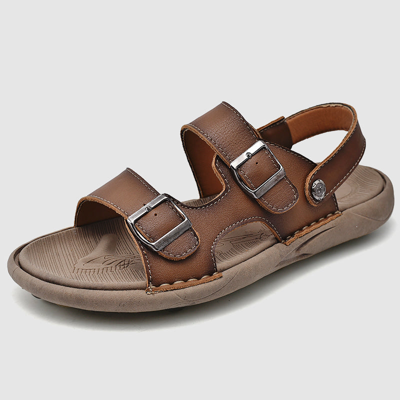 Jack Washington Genuine Leather Sandals