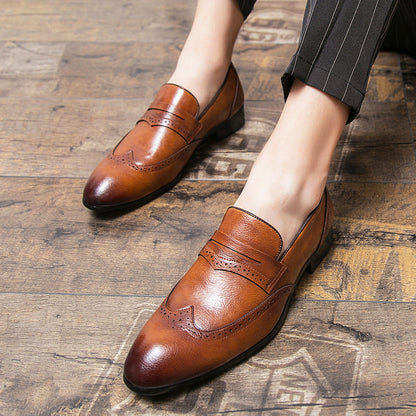 Jack Washington Leather Dress Loafers