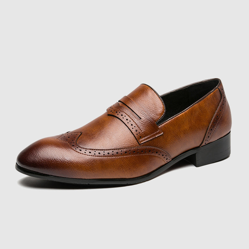 Jack Washington Leather Dress Loafers