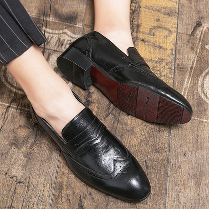 Jack Washington Leather Dress Loafers