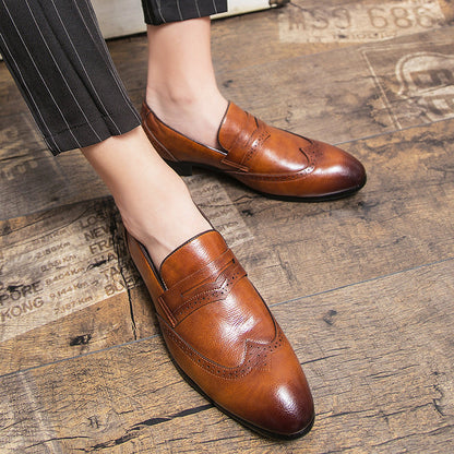 Jack Washington Leather Dress Loafers