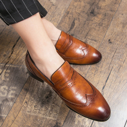 Jack Washington Leather Dress Loafers