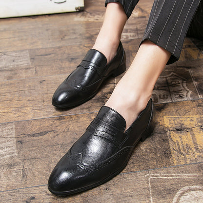 Jack Washington Leather Dress Loafers