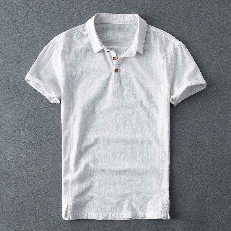 Jack Washington Linen Polo Shirt