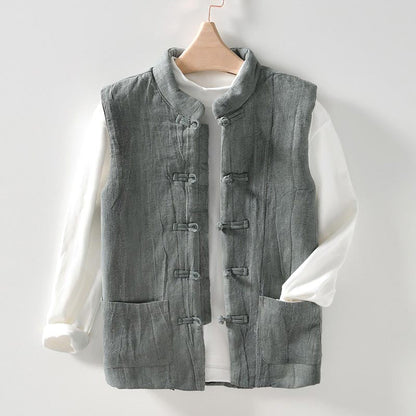 Jack Washington Linen Spring Vest