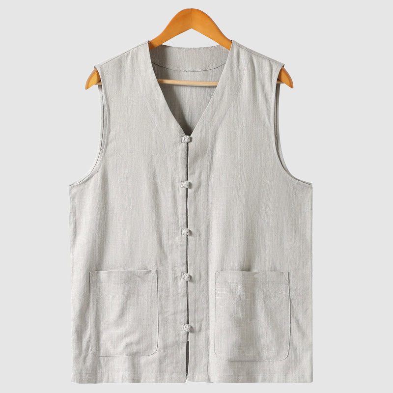 Jack Washington Linen Vest