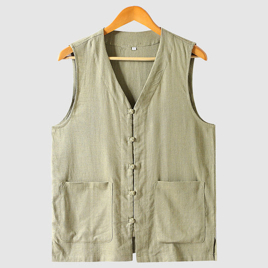 Jack Washington Linen Vest