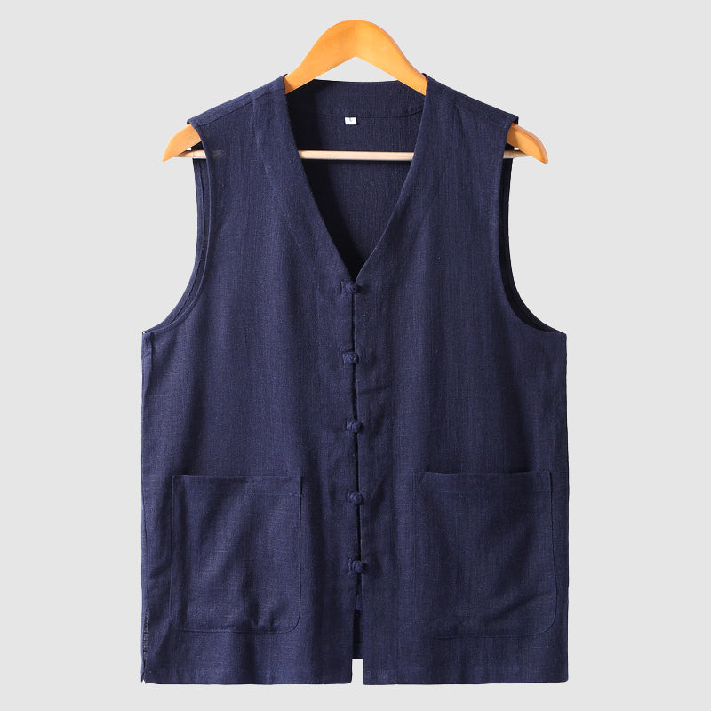 Jack Washington Linen Vest