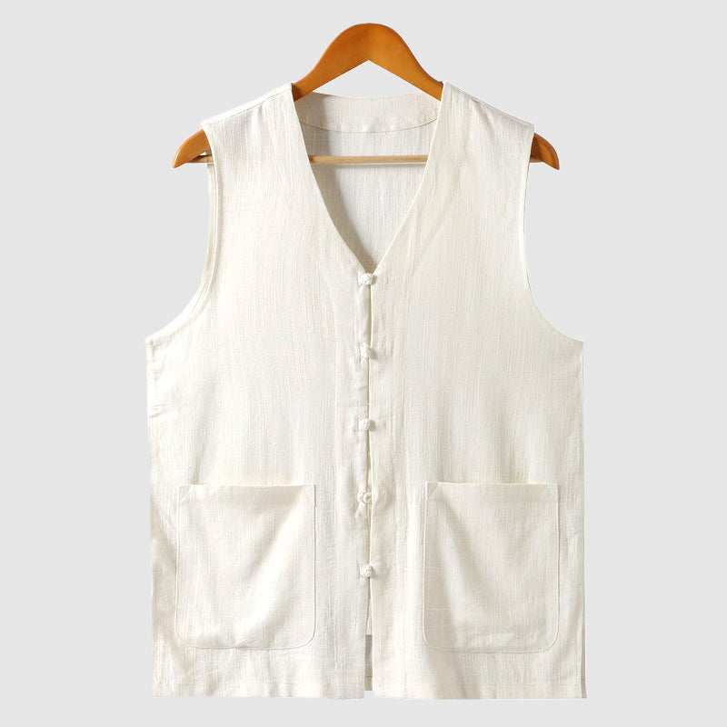 Jack Washington Linen Vest