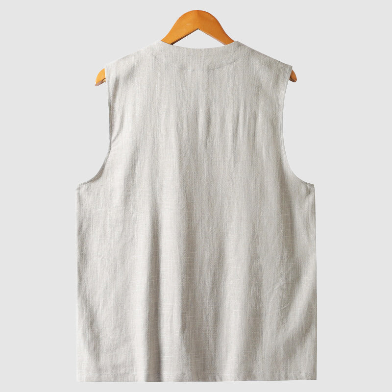 Jack Washington Linen Vest