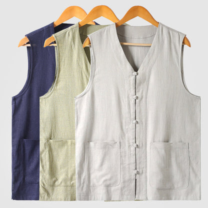 Jack Washington Linen Vest