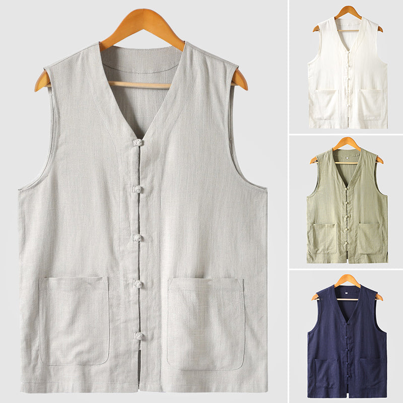 Jack Washington Linen Vest