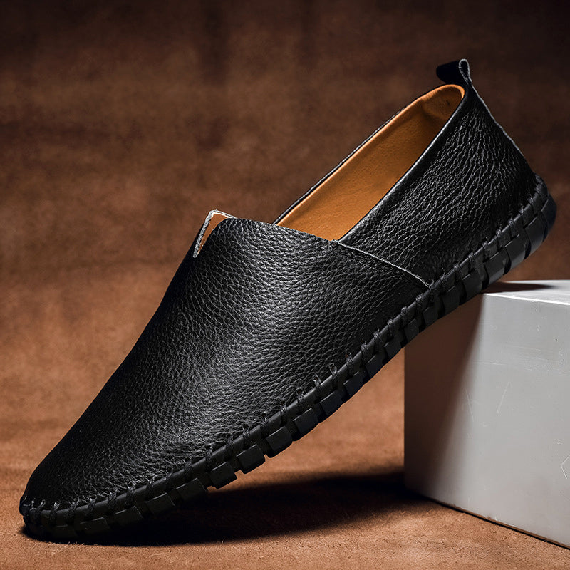 Jack Washington Minimal Genuine Leather Loafers – Infinityloyal