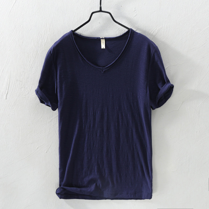 navy blue premium cotton short 