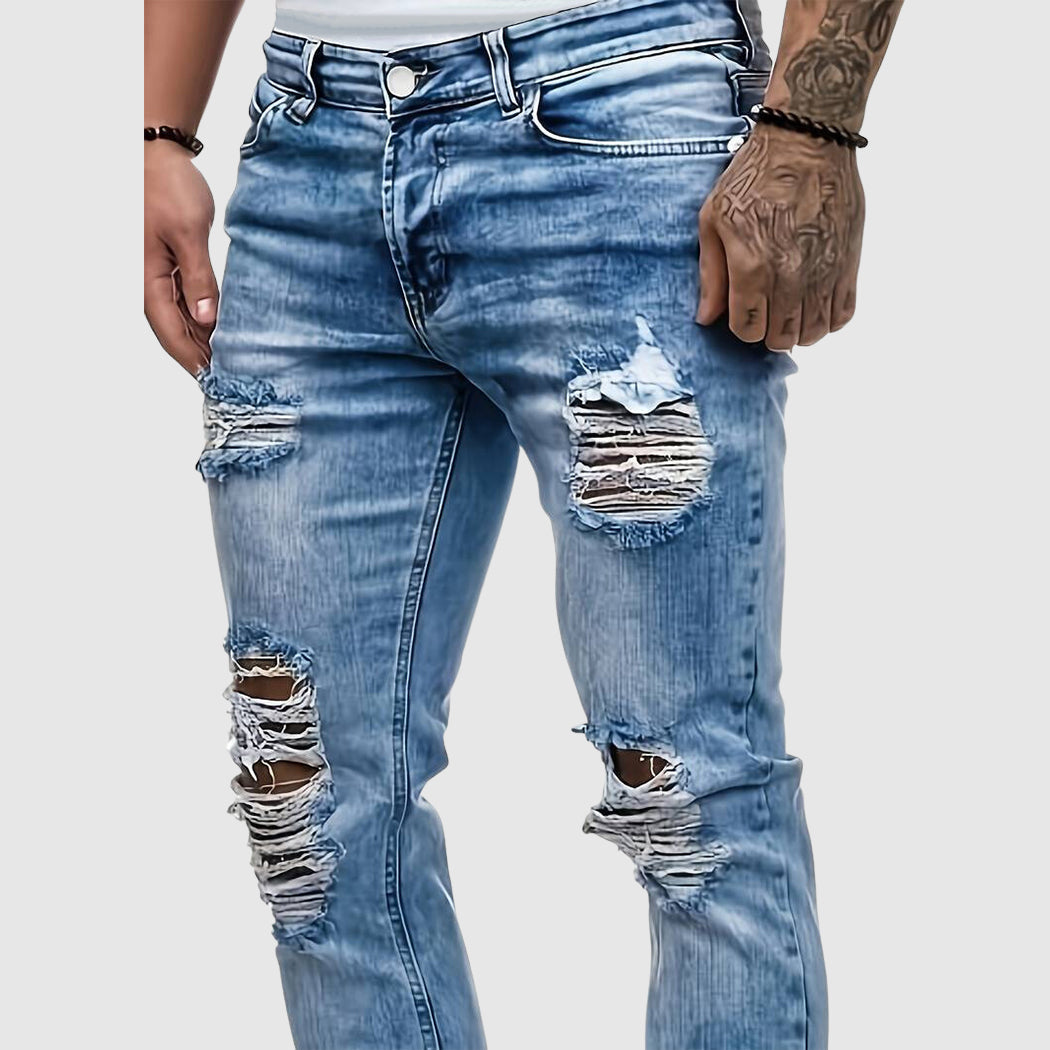 Jack Washington Rebel Rips Jeans
