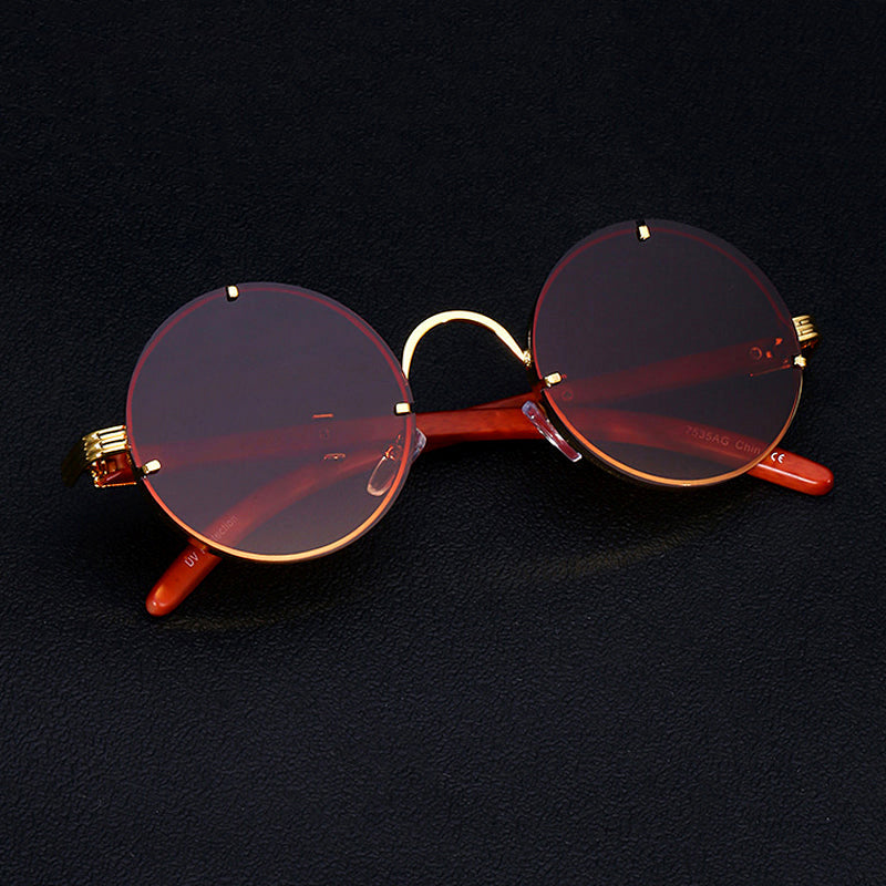 Jack Washington Retro Round Sunglasses