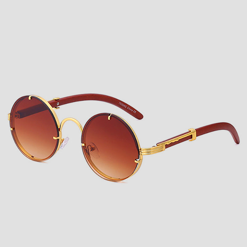 Jack Washington Retro Round Sunglasses