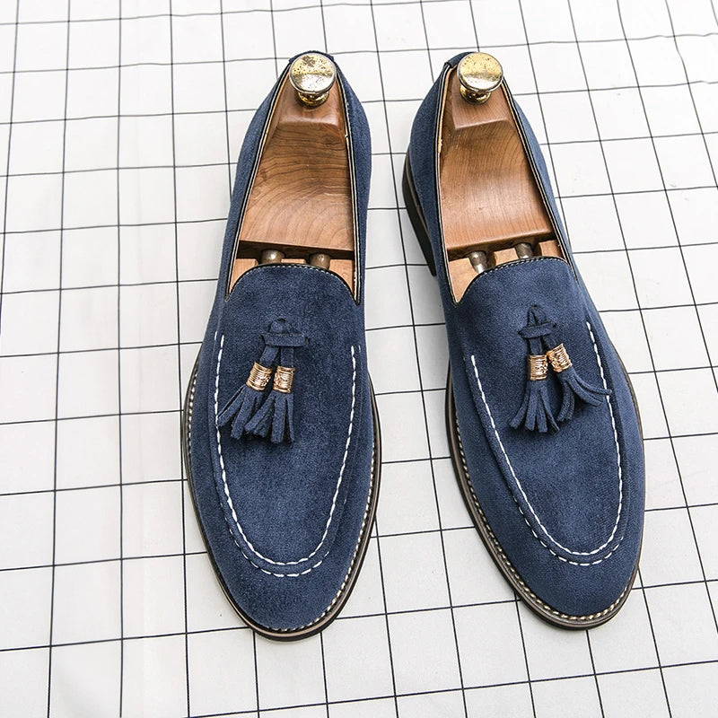 Jack Washington Sovereign Suede Loafers