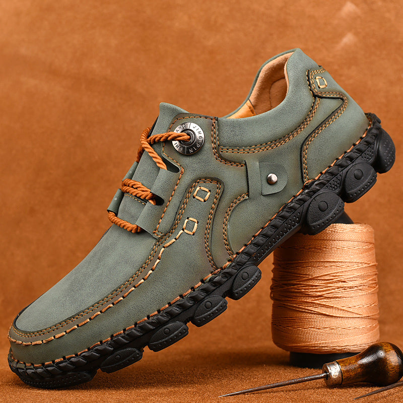 Jack Washington Wanderer Leather Shoes – Infinityloyal