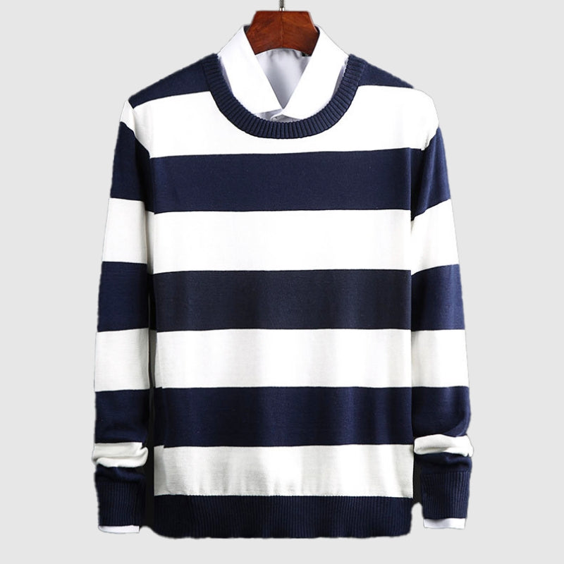 James Scott Essential Striped Sweater