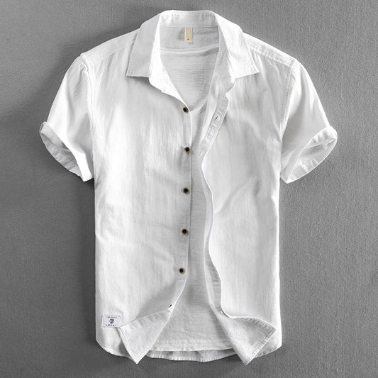 James Scott Premium Cotton Linen Shirt