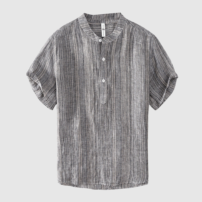 James Scott Provence Linen Shirt