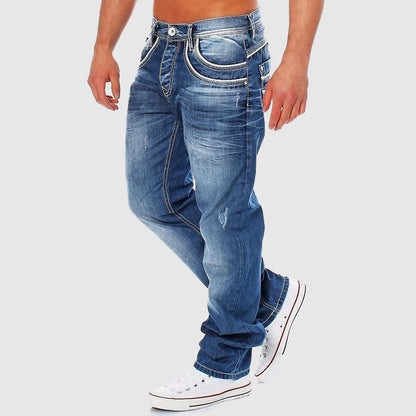 James Scott Retro Fade Denim Jeans