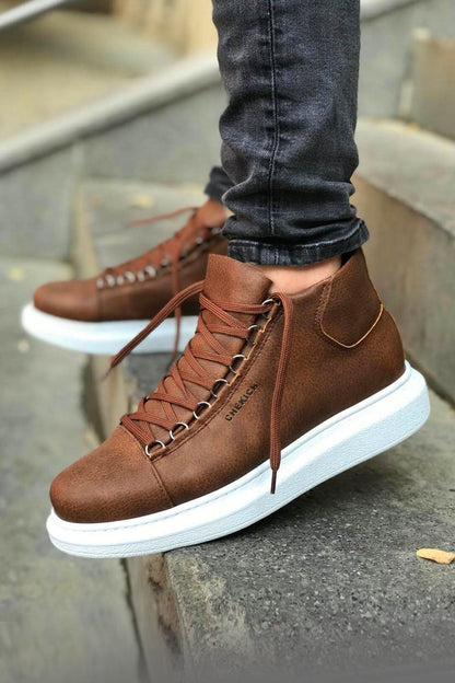 London Crew High-Top Sneakers