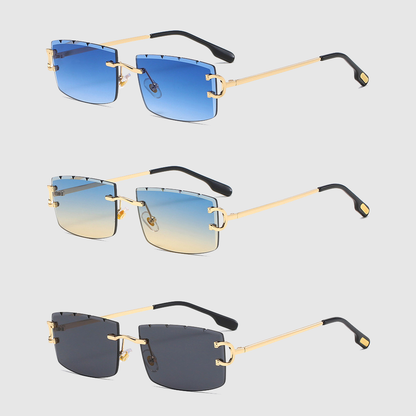 Louis Mouton Rimless Sunglasses