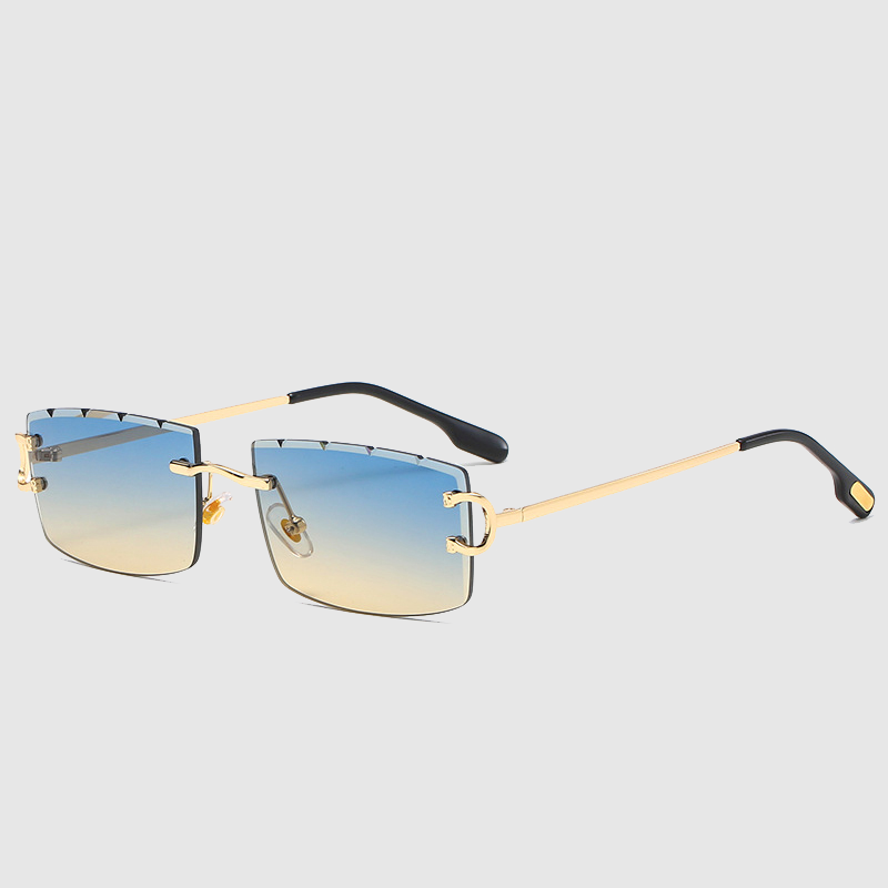 Louis Mouton Rimless Sunglasses