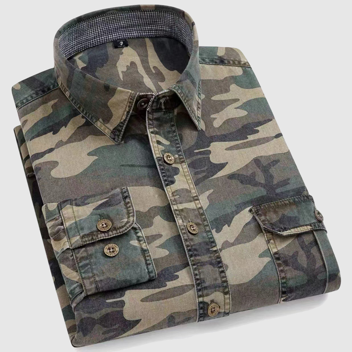 Marksman Camouflage Cotton Shirt