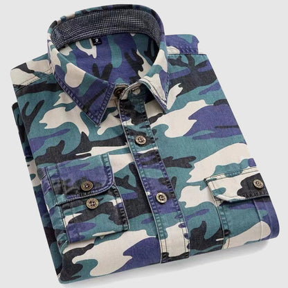 Marksman Camouflage Cotton Shirt