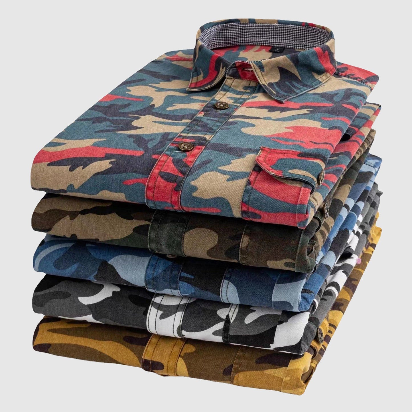 Marksman Camouflage Cotton Shirt