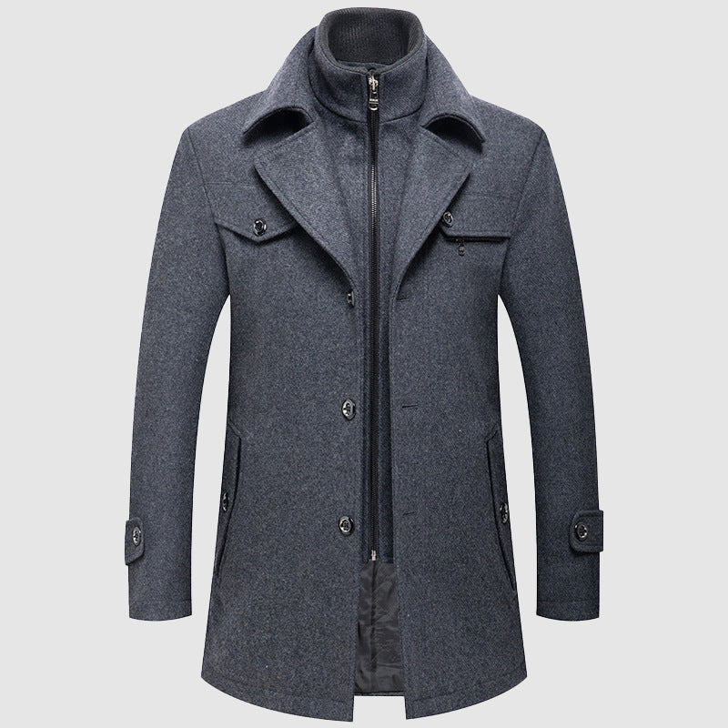 Milan Business Woolen Coat