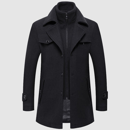 Milan Business Woolen Coat