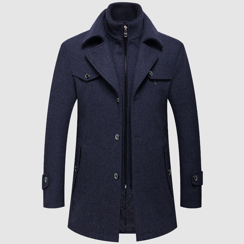 Milan Business Woolen Coat