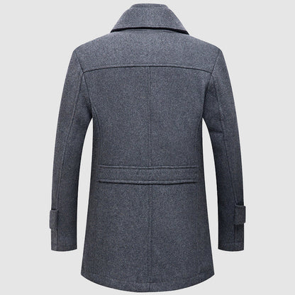 Milan Business Woolen Coat