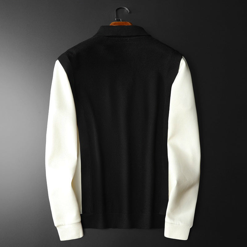 Luxe Maverick Half Knit Sweater