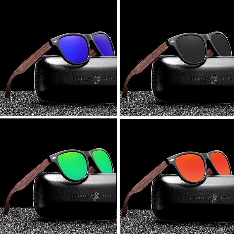 Navigator Walnut Sunglasses