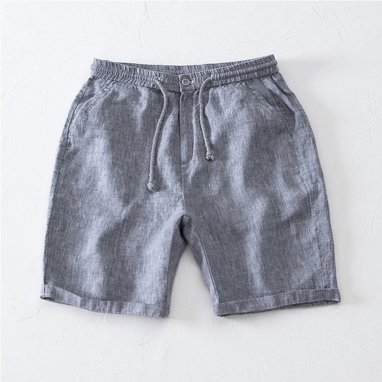 Paris Casual Linen Shorts