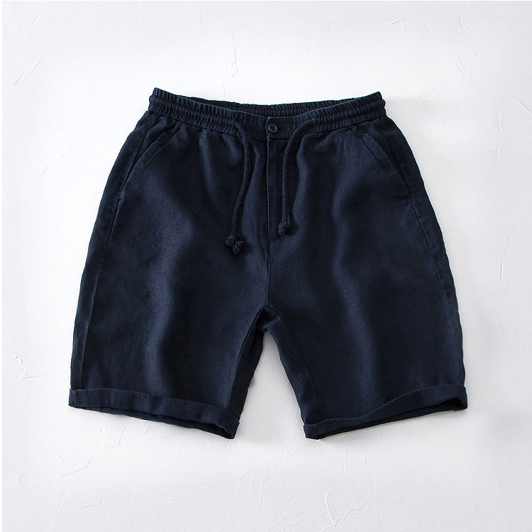 Paris Casual Linen Shorts