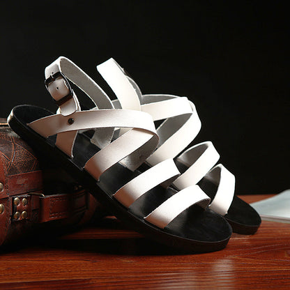 Rome Genuine Leather Sandals