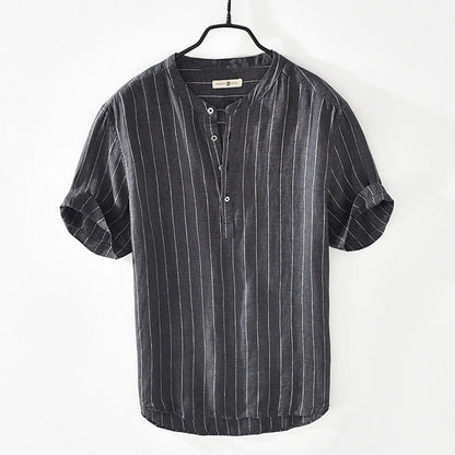 San Diego Striped Linen Shirt