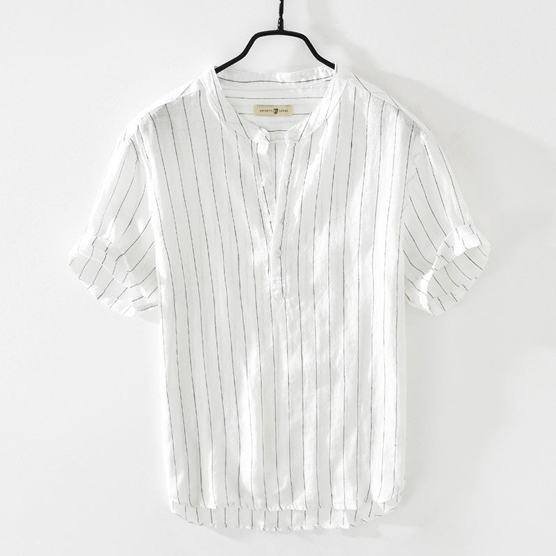 San Diego Striped Linen Shirt