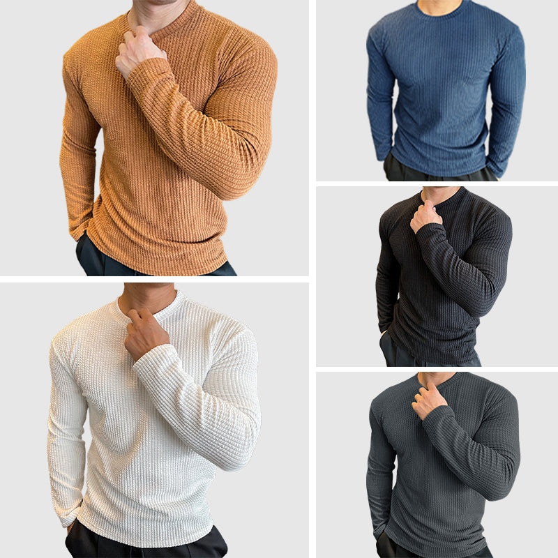 Athletic clearance fit sweaters