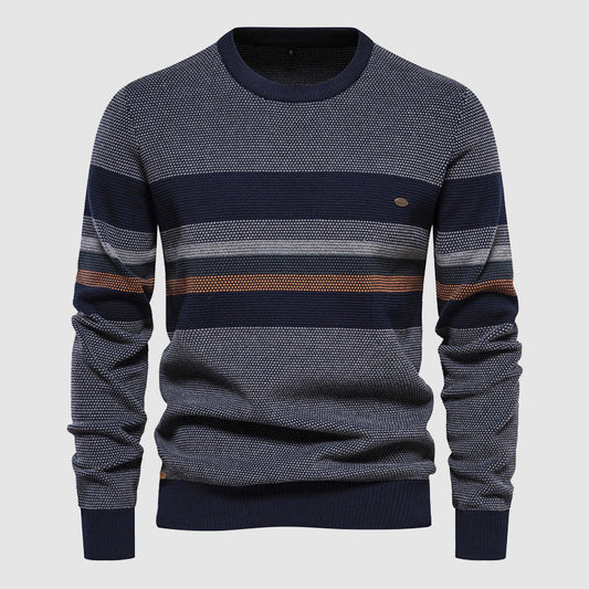 Skyline Casual Striped Sweater