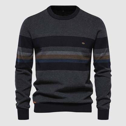 Skyline Casual Striped Sweater